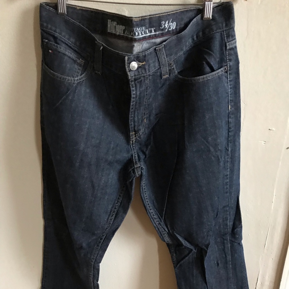 Mens Tommy Hilfiger Boot Jeans 34/30
